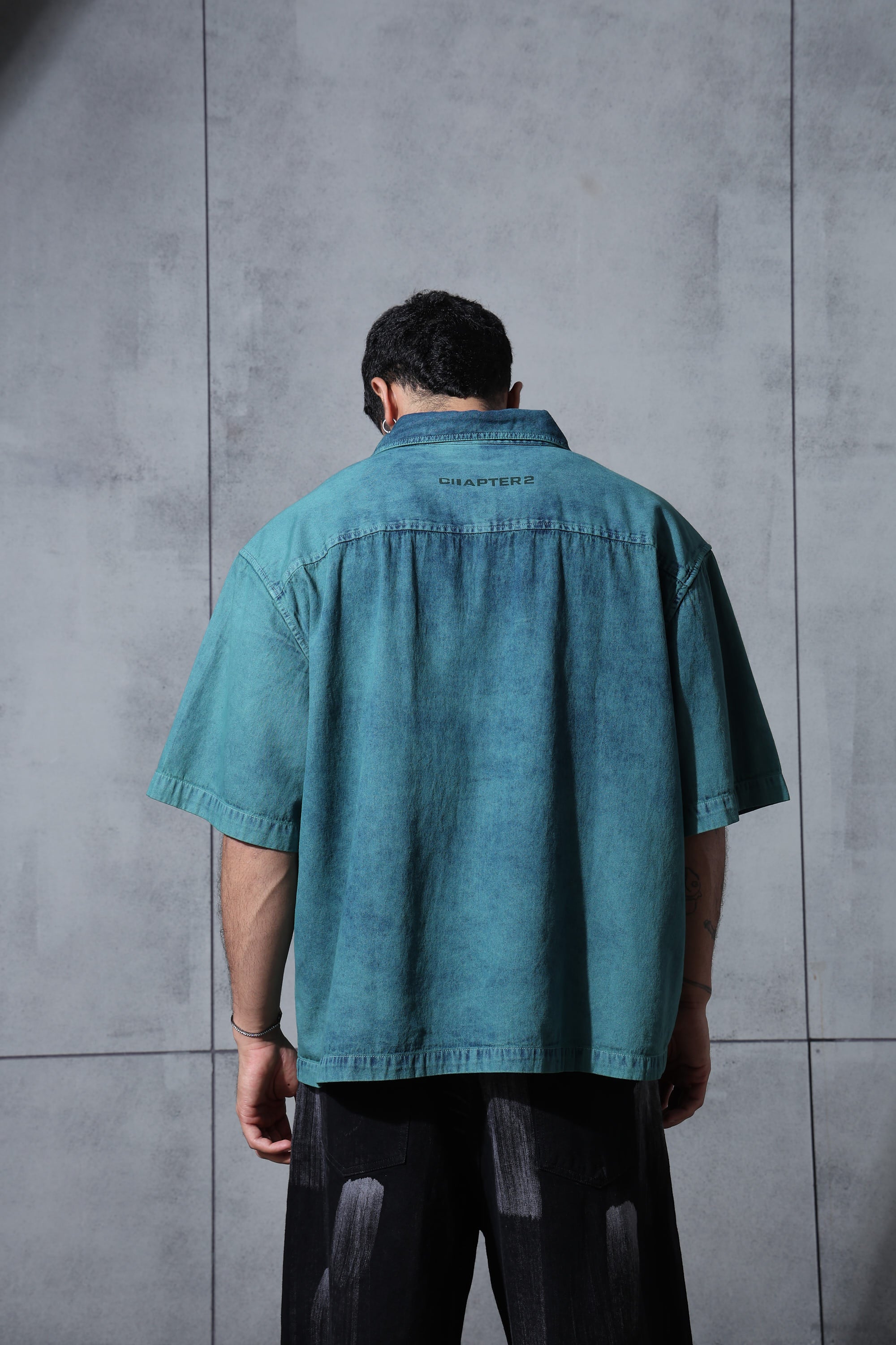 Teal Wash Shirt