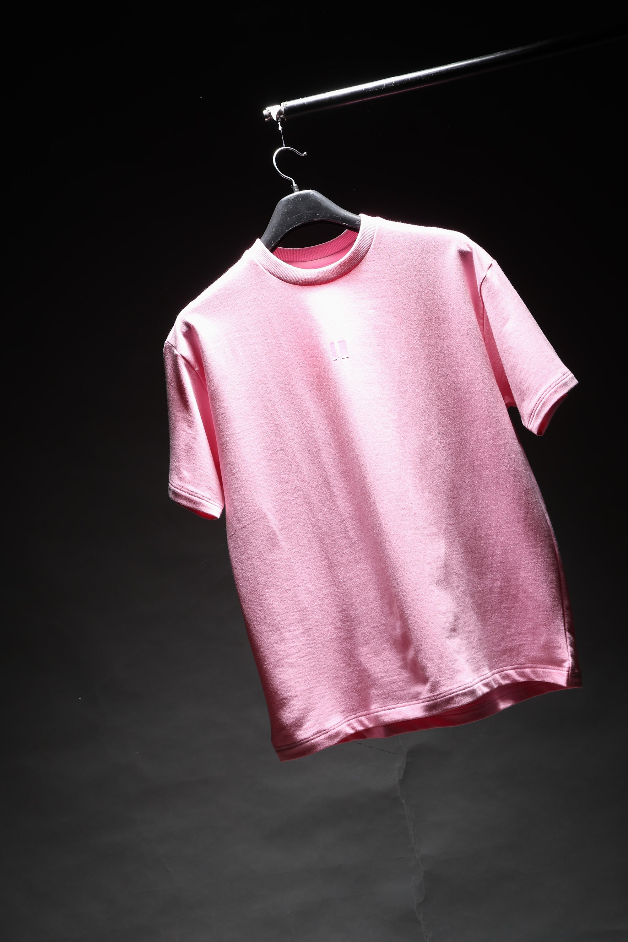 Basic Soft Pink Solid Tshirt