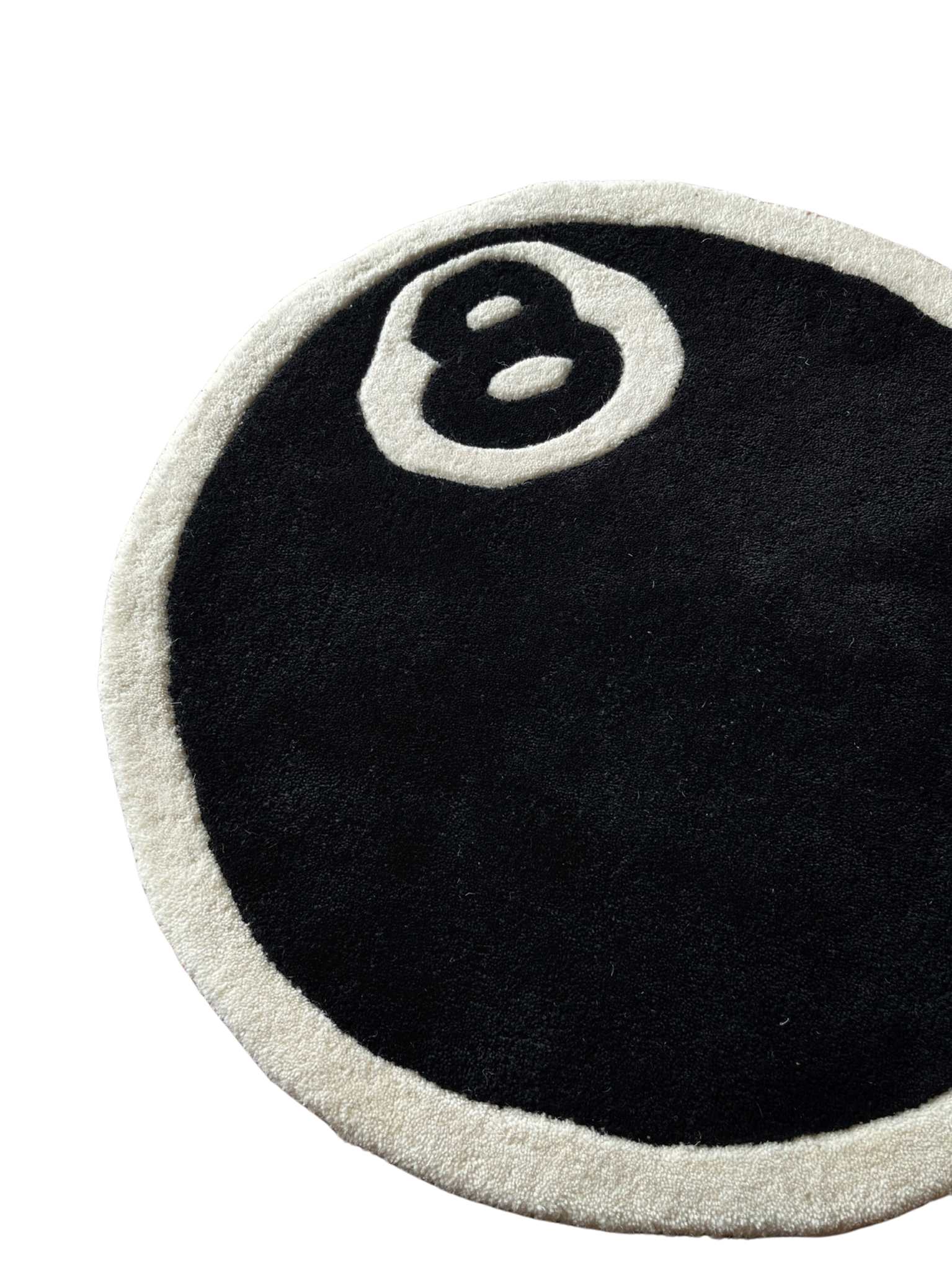 8 Ball Hand Tufted Rug by The Drip Co.