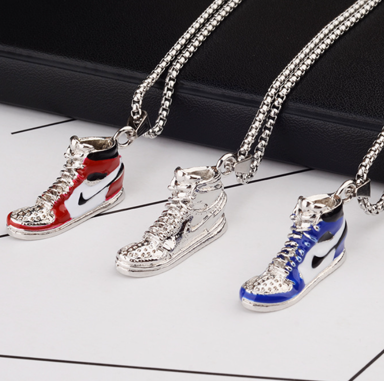 Titanium Sneaker J's  Pendants