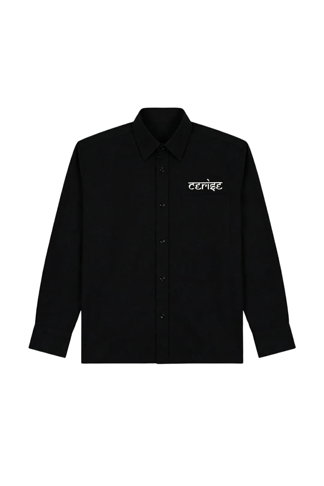 CERISE SIGNATURE SHIRT - BLACK