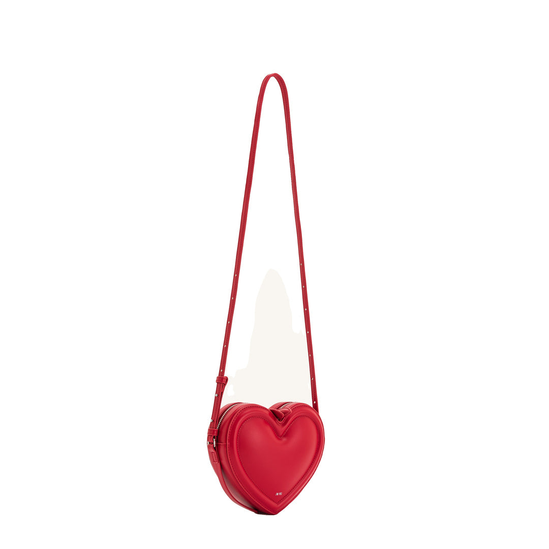 JW PEI Arlene Heart Shaped Bag - Magenta