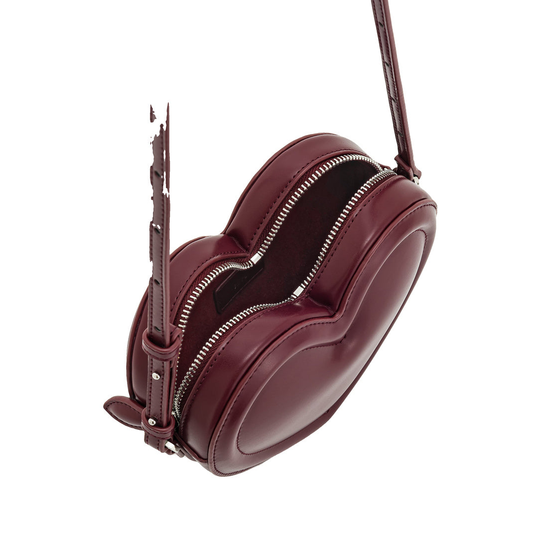 JW PEI Arlene Heart Shaped Bag - Claret