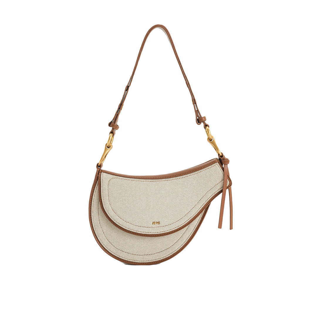 JW PEI Ashlie Crossbody Bag - Brown Canvas
