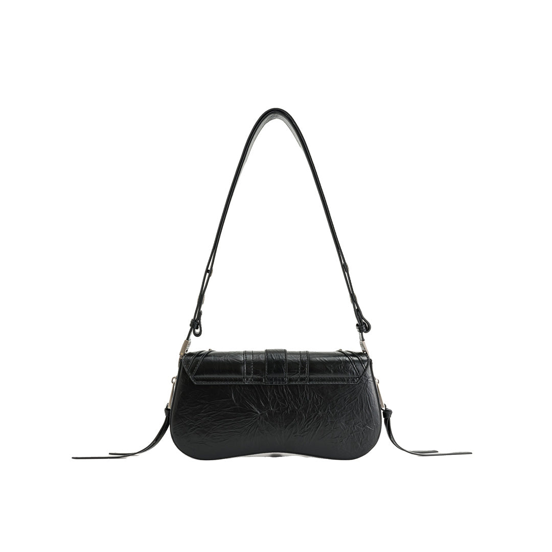 JW PEI Joy Crushed Shoulder Bag - Black