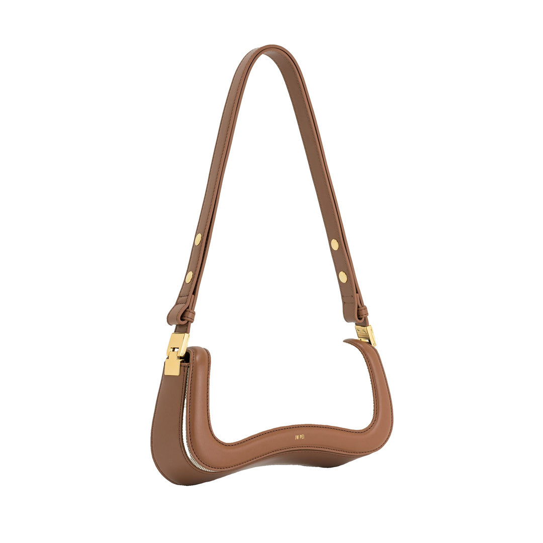 JW PEI Joy Shoulder Bag - Brown Canvas