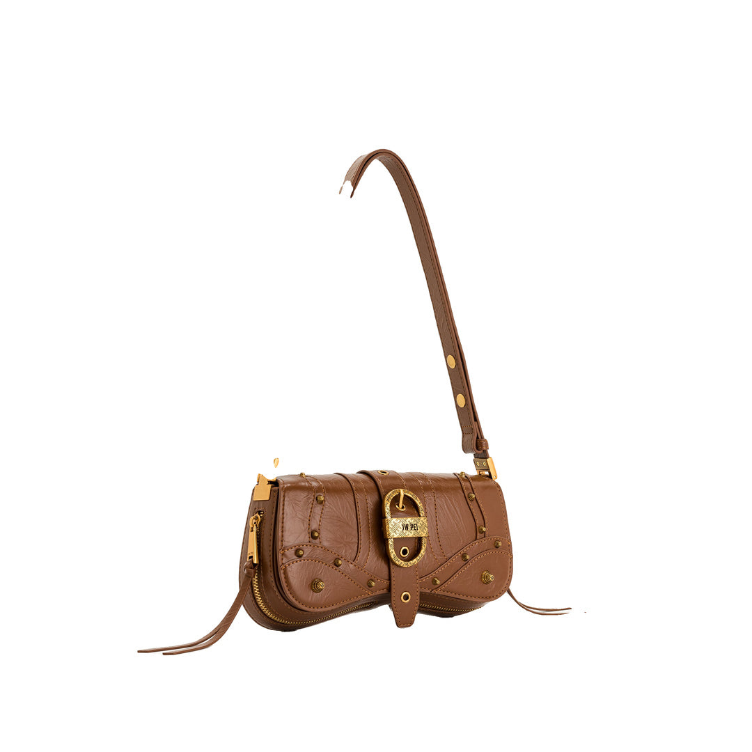 JW PEI Joy Crushed Shoulder Bag - Brown