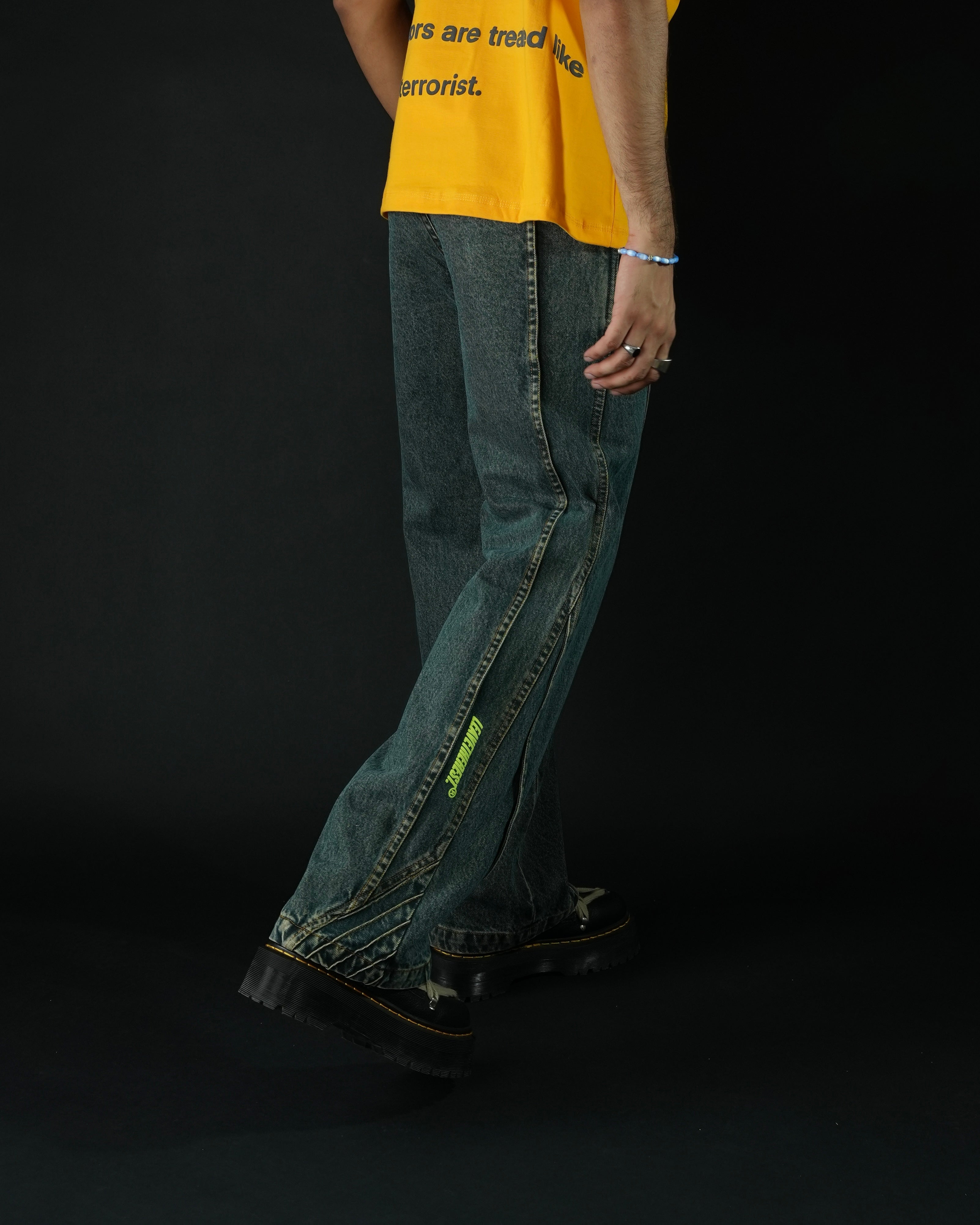 Racer Jeans-Green - RTW