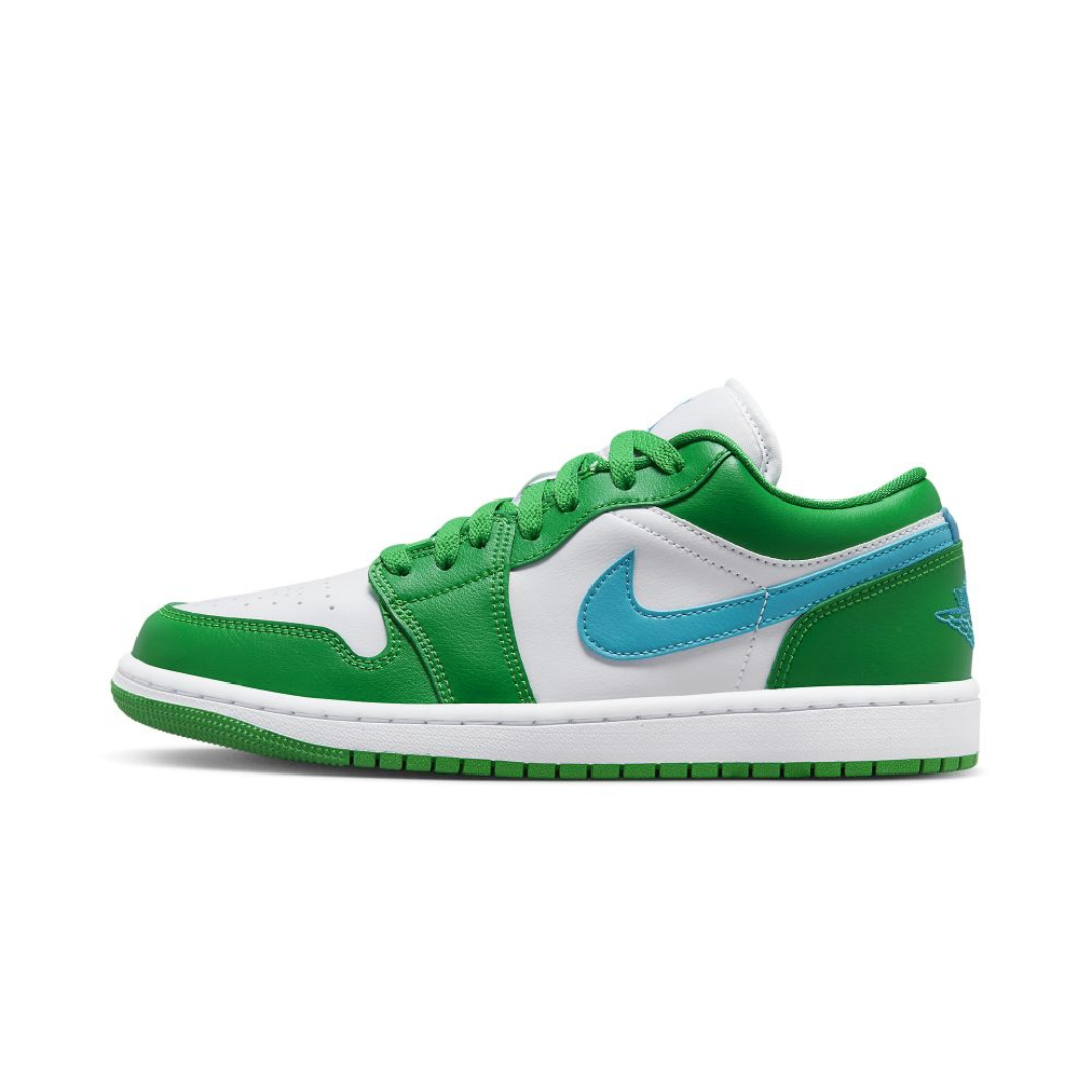 Jordan 1 Low Lucky Green Aquatone (W)