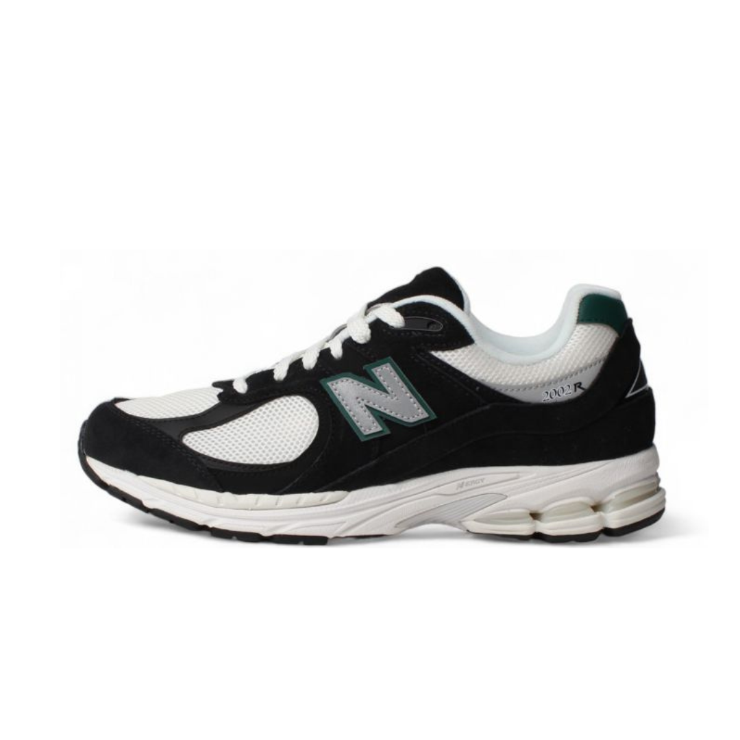 New Balance 2002R Black Marsh Green