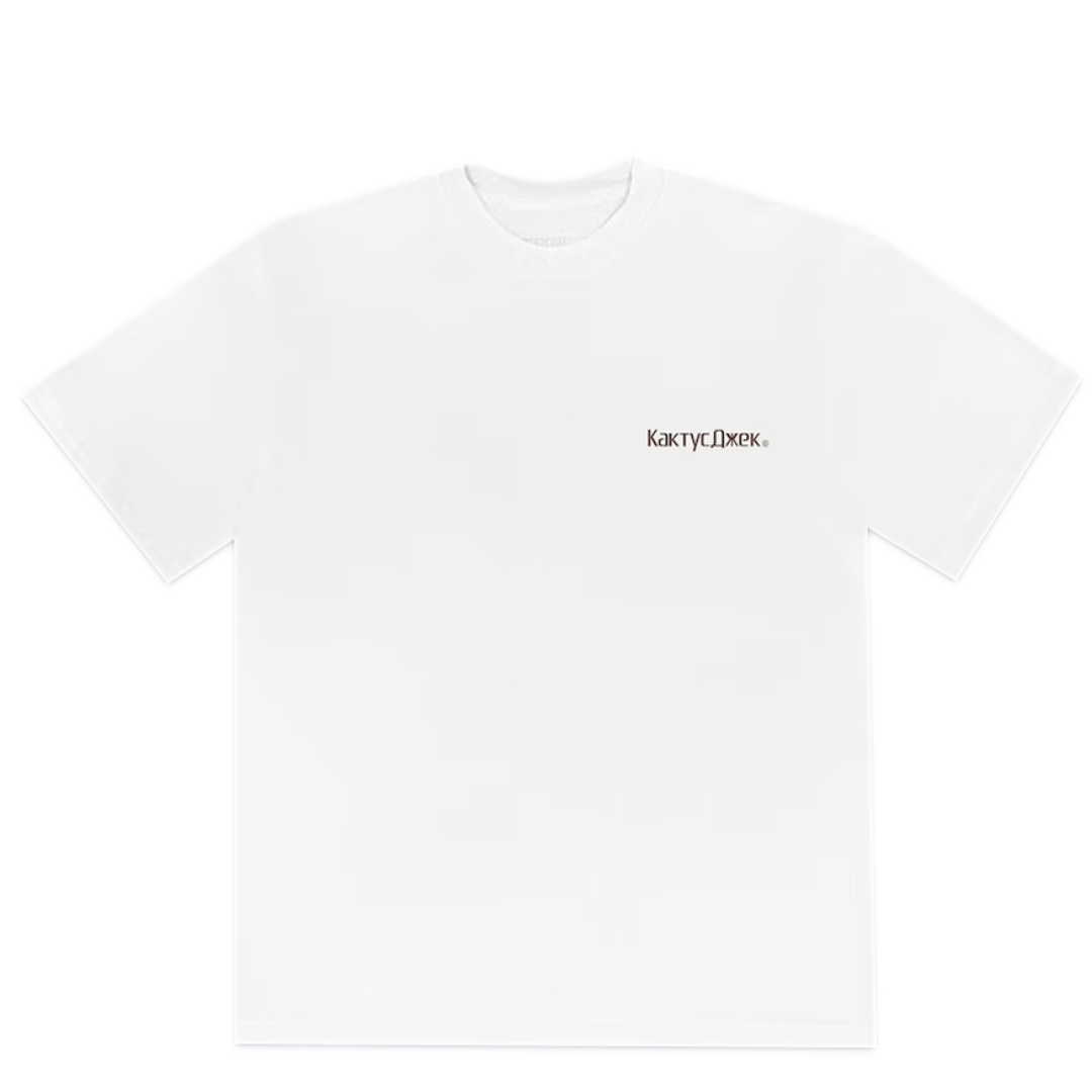 TRAVIS SCOTT CACTUS JACK FORTNITE RAGE TEE WHITE