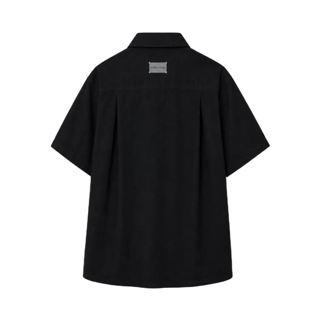 Stencil Farmland Shirt in Black [Unisex]
