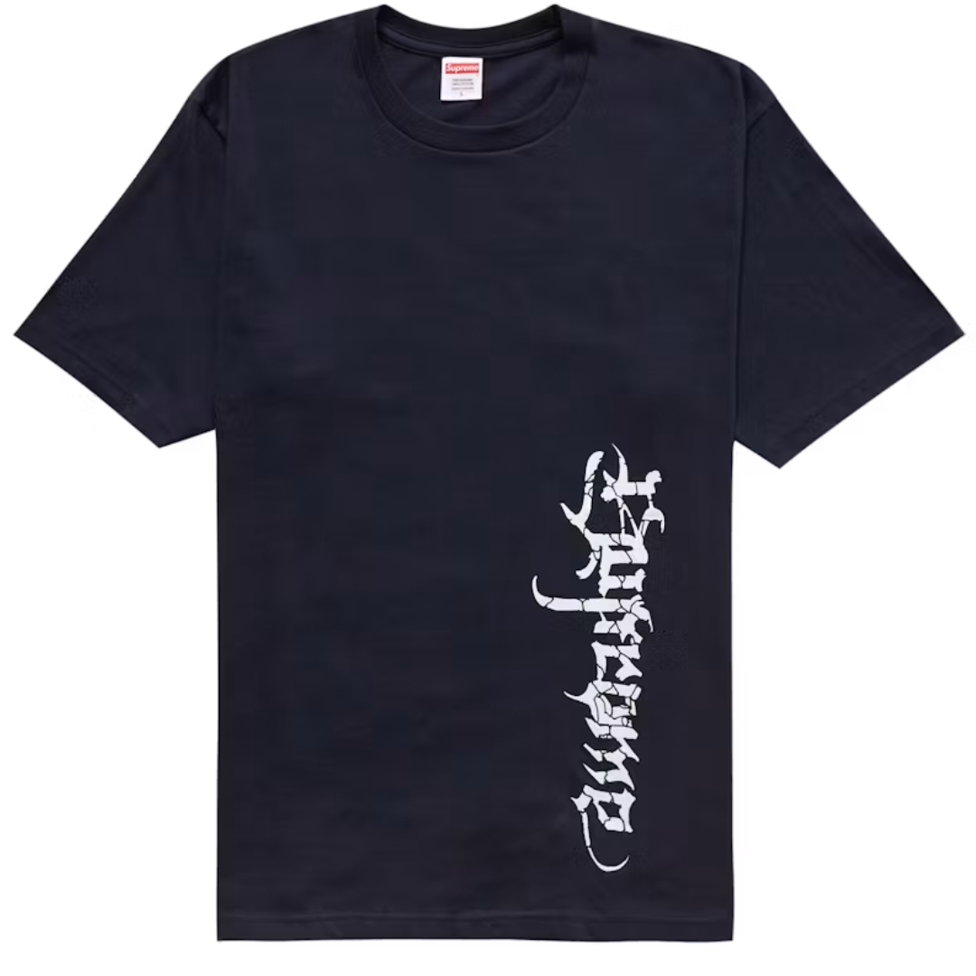 SUPREME SATAN TEE Navy
