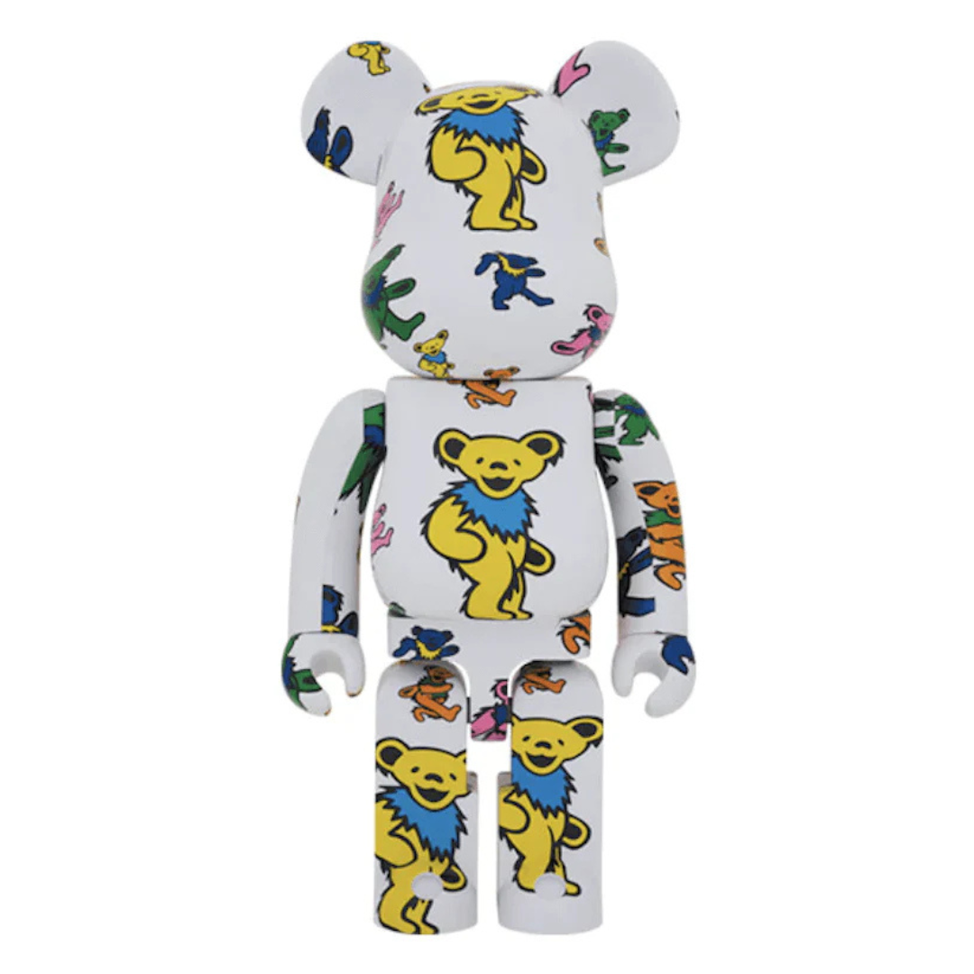 Bearbrick x Grateful Dead (Dancing Bear) 1000%