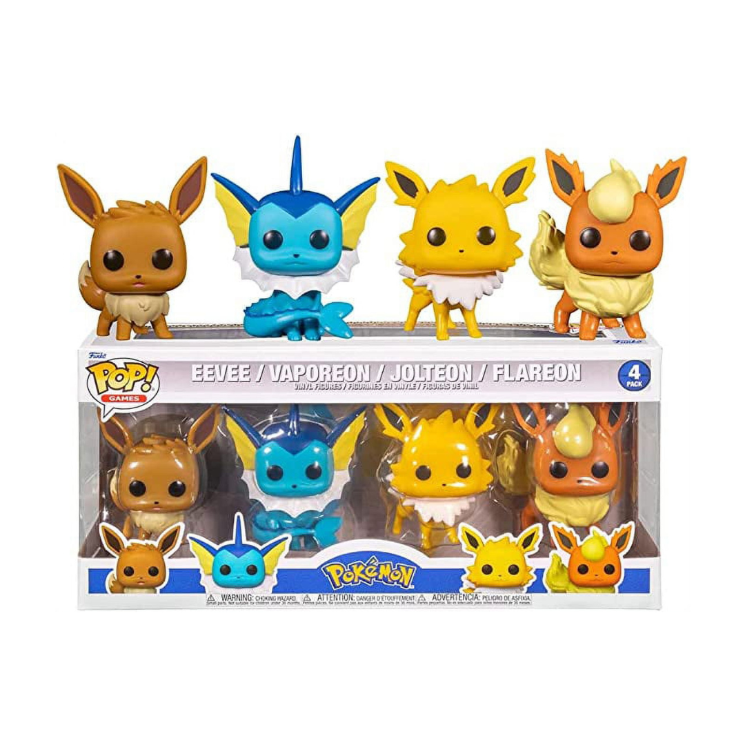 Funko Pop! Pokemon - Eevee, Vaporeon, Jolteon, Flareon 4-Pack