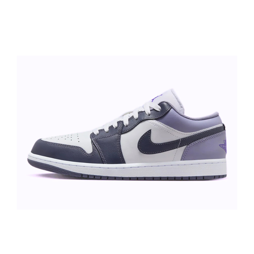 Jordan 1 Low White Purple