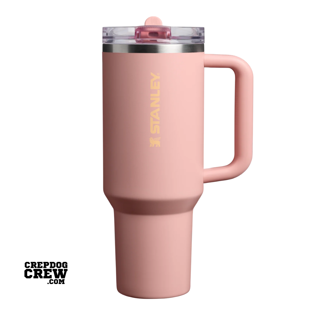 STANLEY TUMBLER Mug ProTour Flip Straw Peach Rose 40 oz