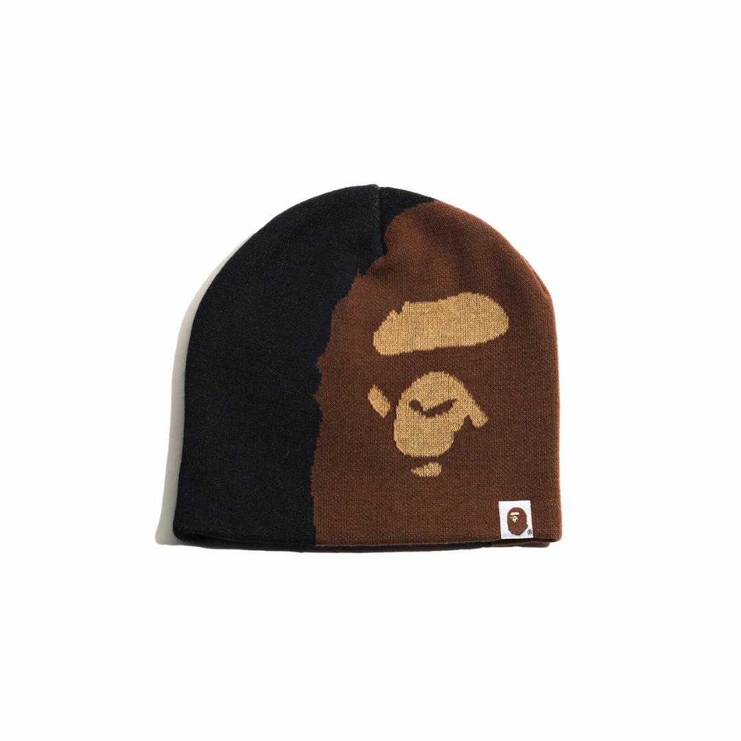 BAPE Ape Head Knit Cap Black