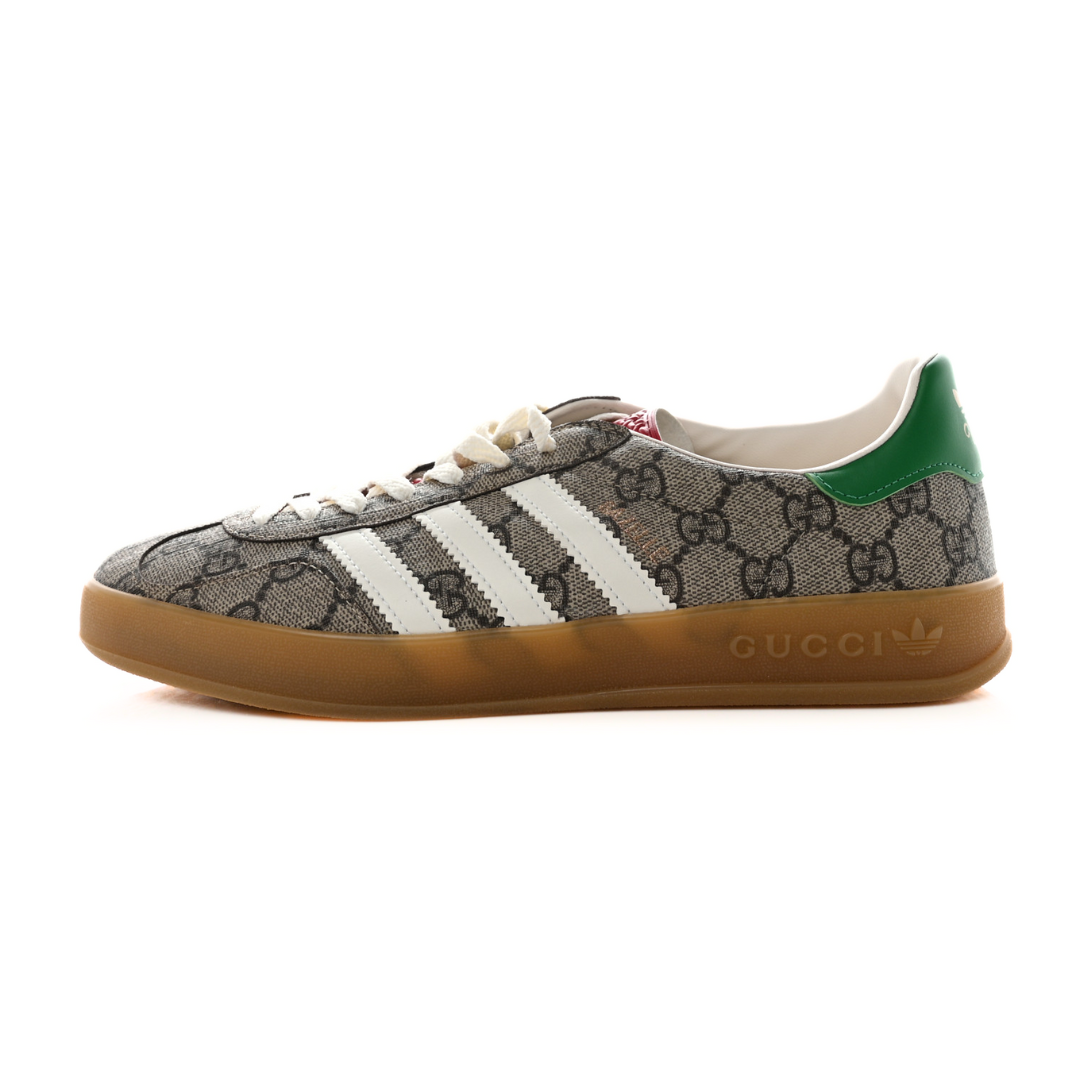 adidas x Gucci Gazelle Beige GG Monogram