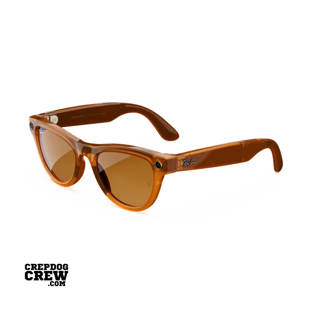 Ray-Ban Meta Skyler Shiny Caramel ( Brown )