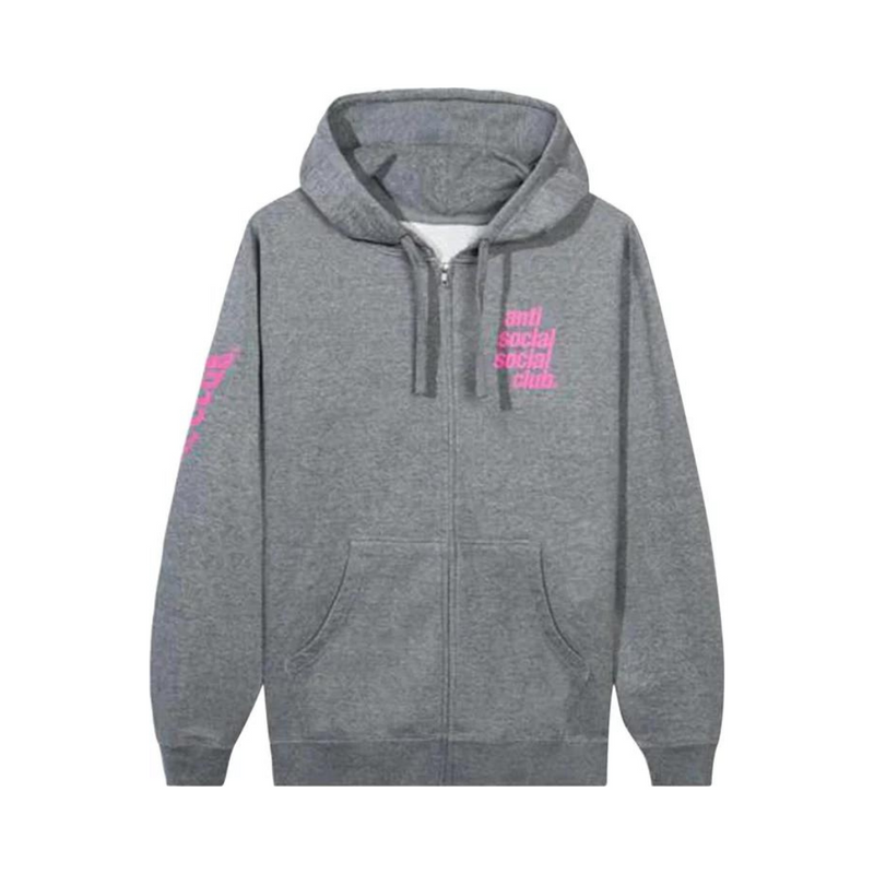 Anti social social shop club zip hoodie