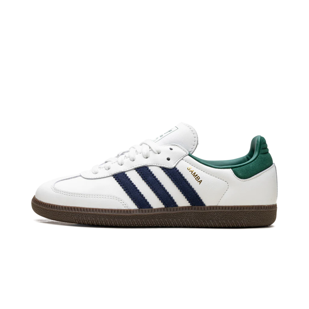 adidas Samba OG Black White Collegiate Green