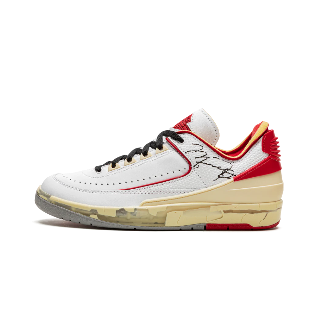 Jordan 2 Retro Low SP Off-White White Red
