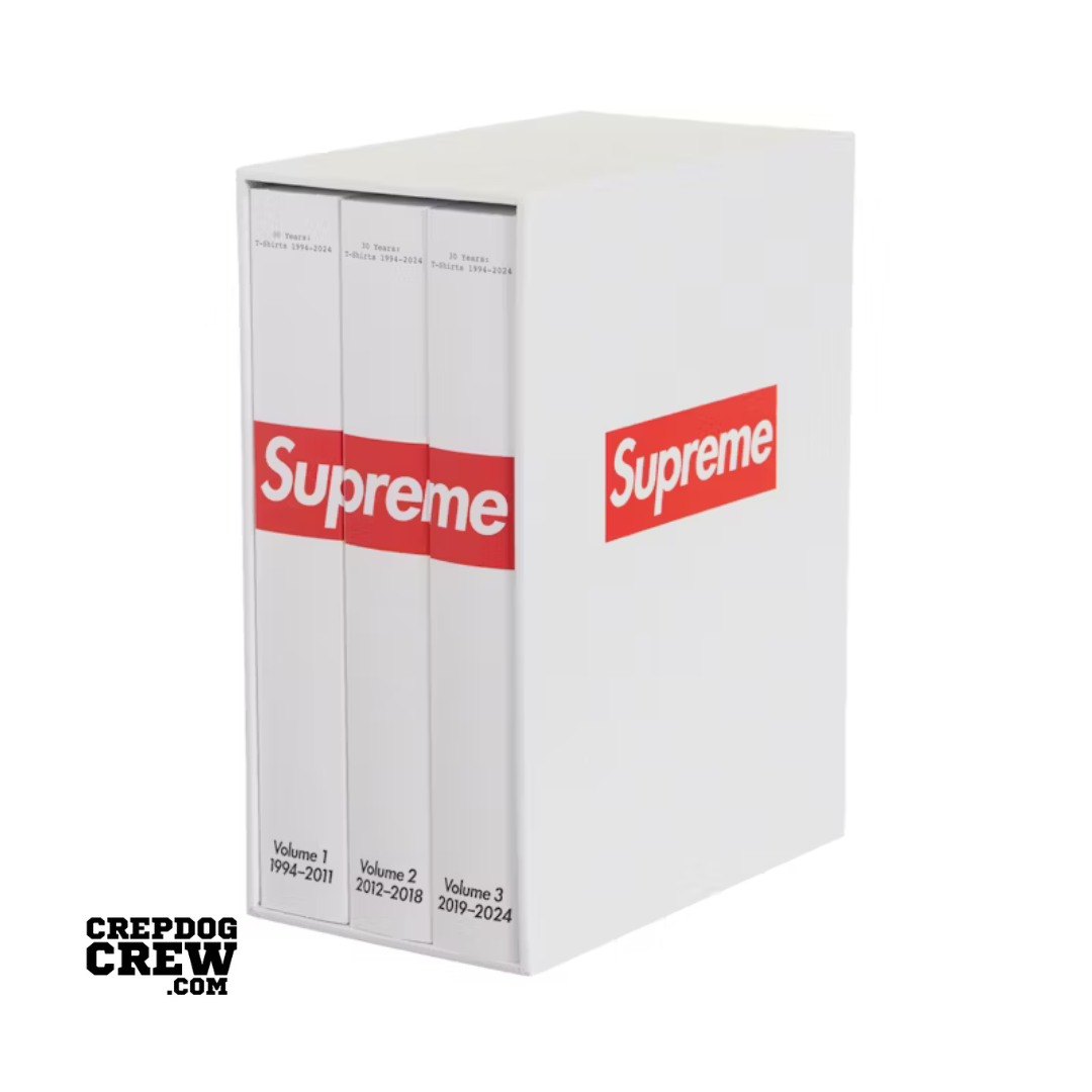 Supreme 30 Years: T-Shirts 1994-2024 Book Set White