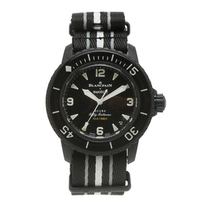 Swatch x Blancpain Bioceramic Scuba Fifty Fathoms Ocean of Storms
