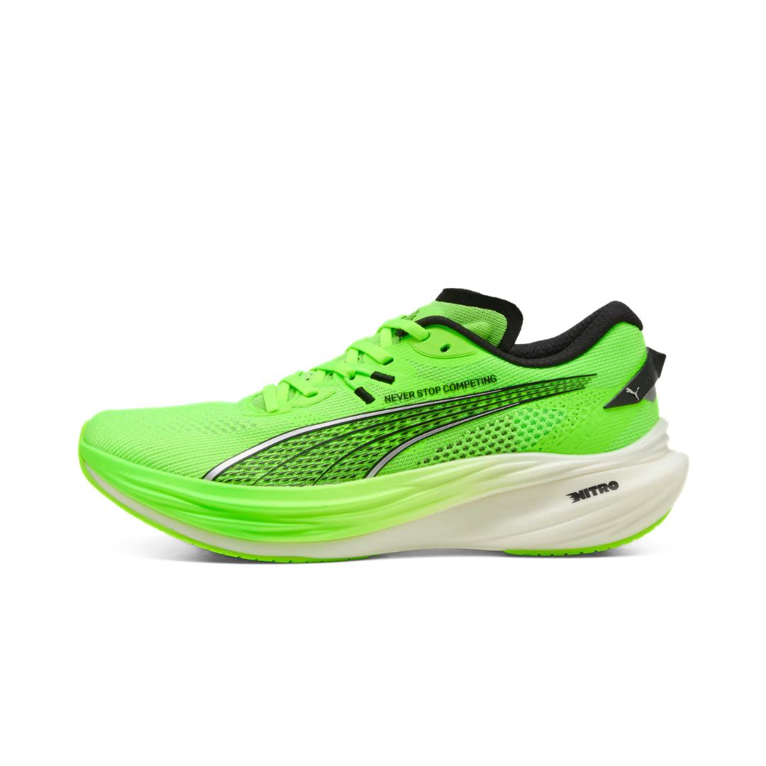 PUMA x HYROX Deviate NITRO 3 Green Glare-PUMA Black