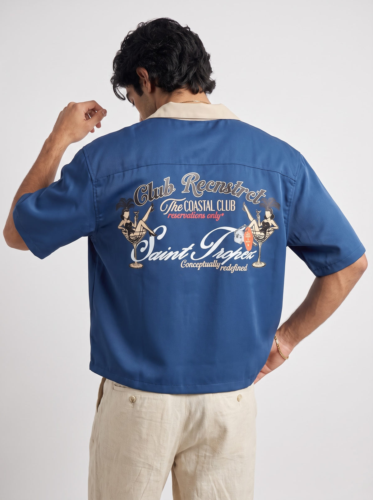 Saint Tropez - French Blue Boxy fit