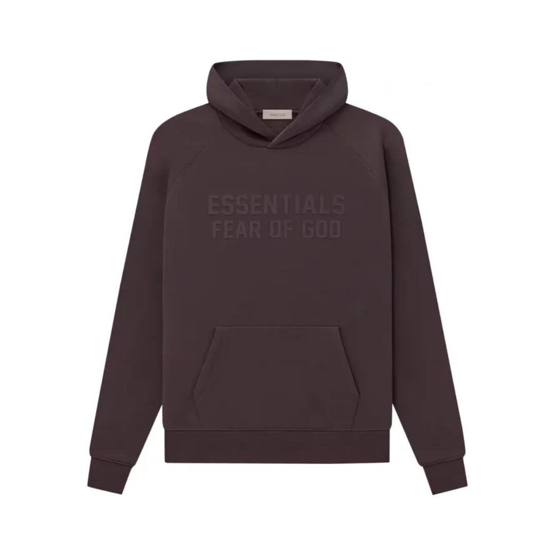 Fear of God Essentials Hoodie Plum