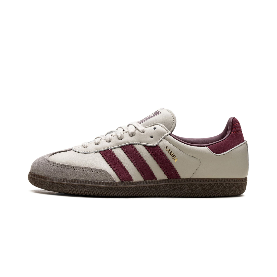 adidas Samba OG Putty Grey Maroon