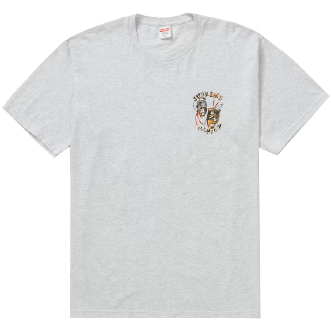 Supreme Laugh Now Tee Ash Grey