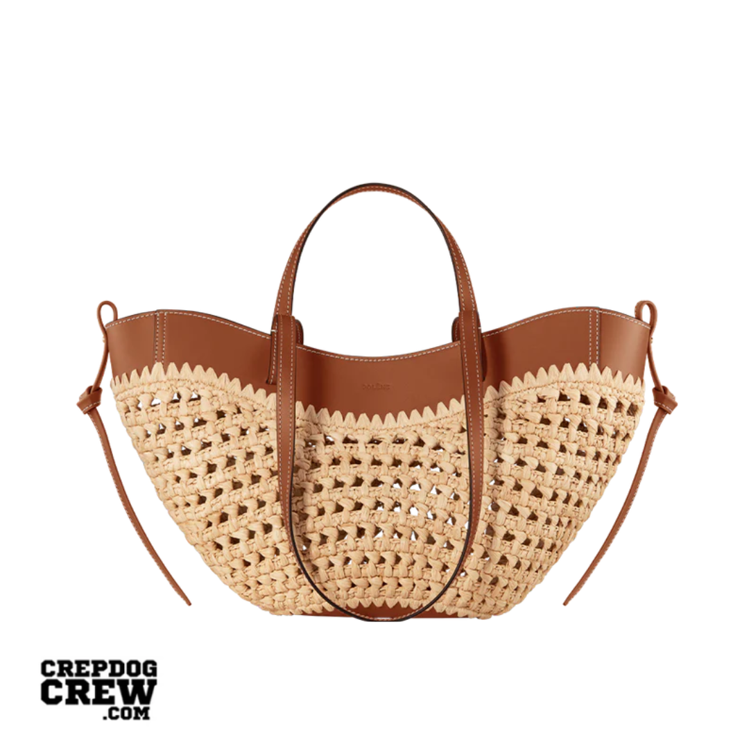 polene Cyme Mini Edition Raffia