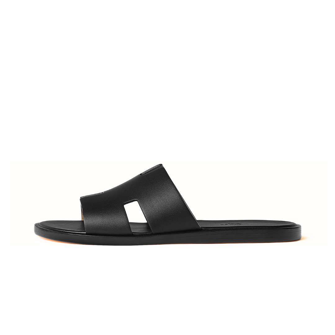HERMES IZMIR SANDAL NOIR