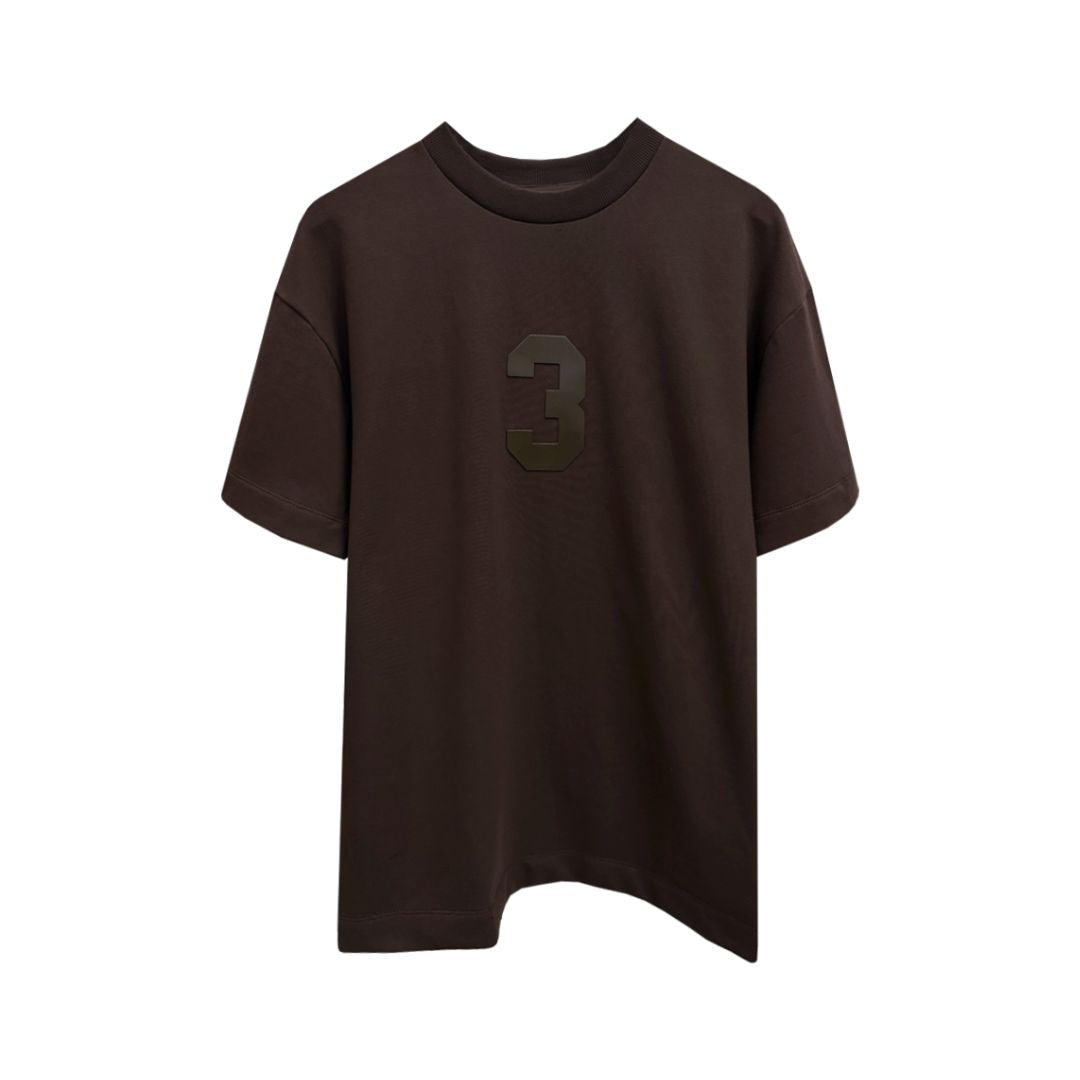 3 T-shirt in Brown [Unisex]