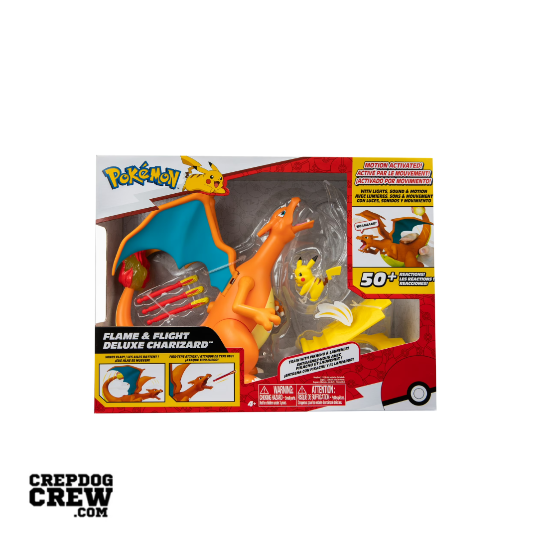 POKEMON DELUXE FEATURE CHARIZARD ACTION FIGURE