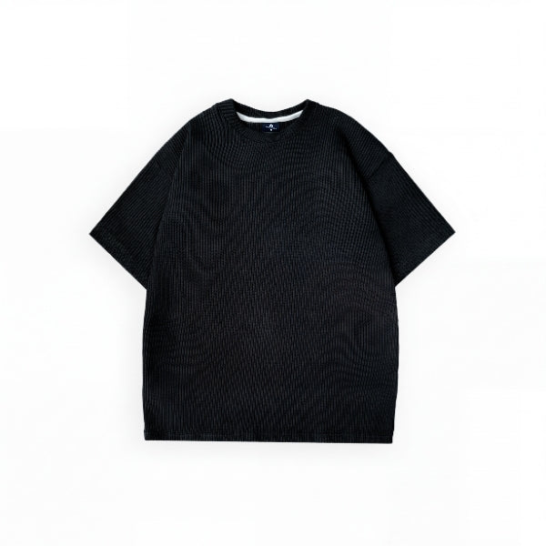 CO-ORD IN SWEATER KNIT FABRIC (BLACK)