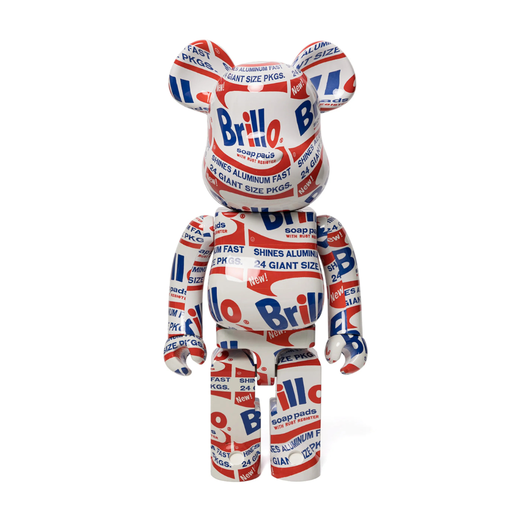 Bearbrick ANDY WARHOL "Brillo" 1000%