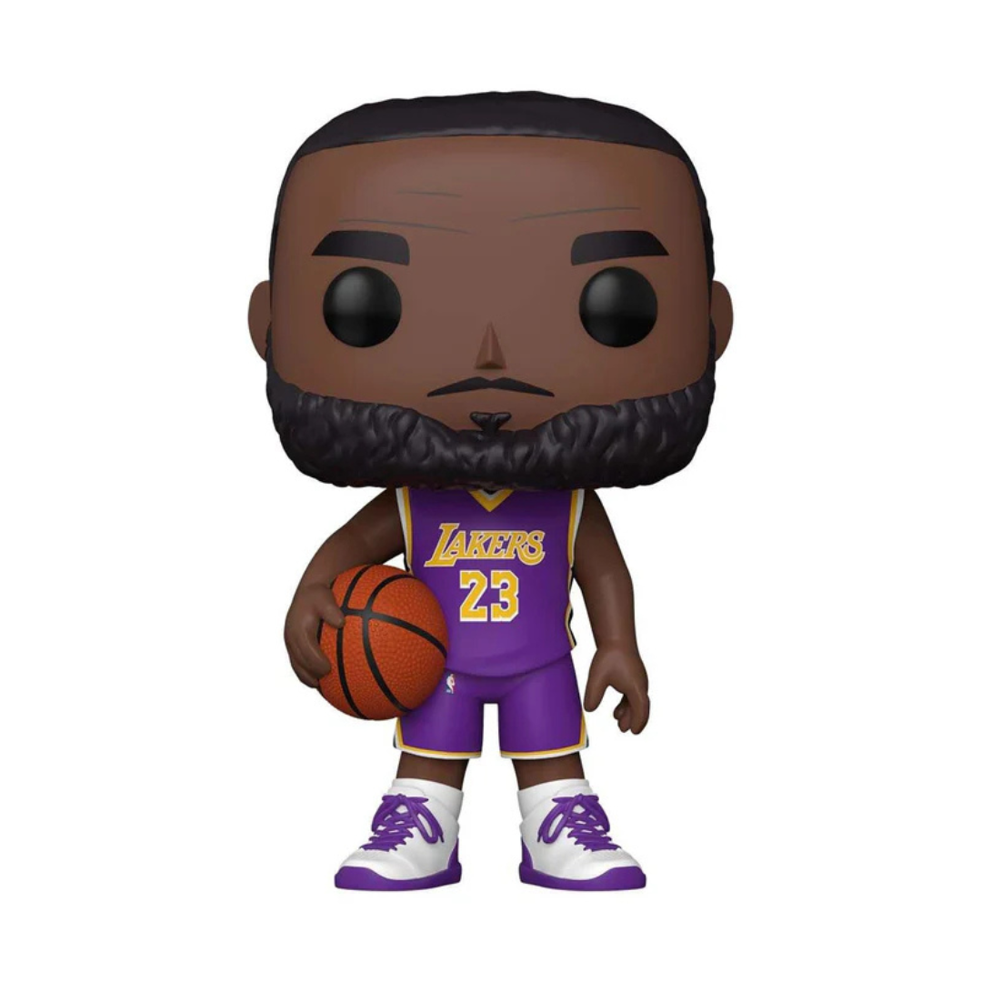 Funko Pop! NBA: LA Lakers LeBron James (Purple Jersey) #97