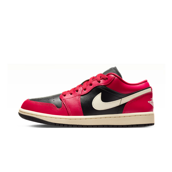Jordan 1 Low Mystic Hibiscus Black (W)