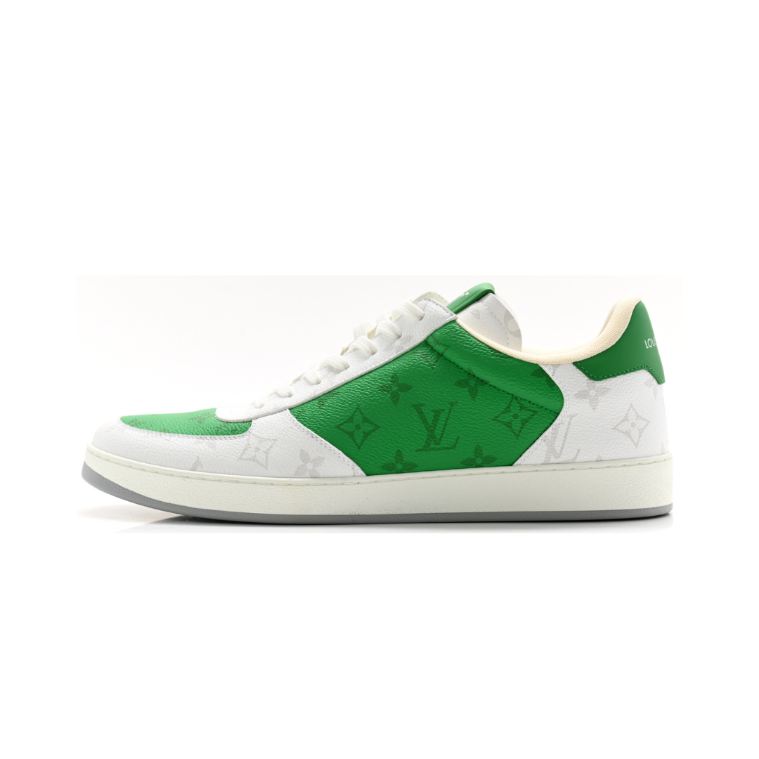 Louis Vuitton Rivoli Sneaker Green White