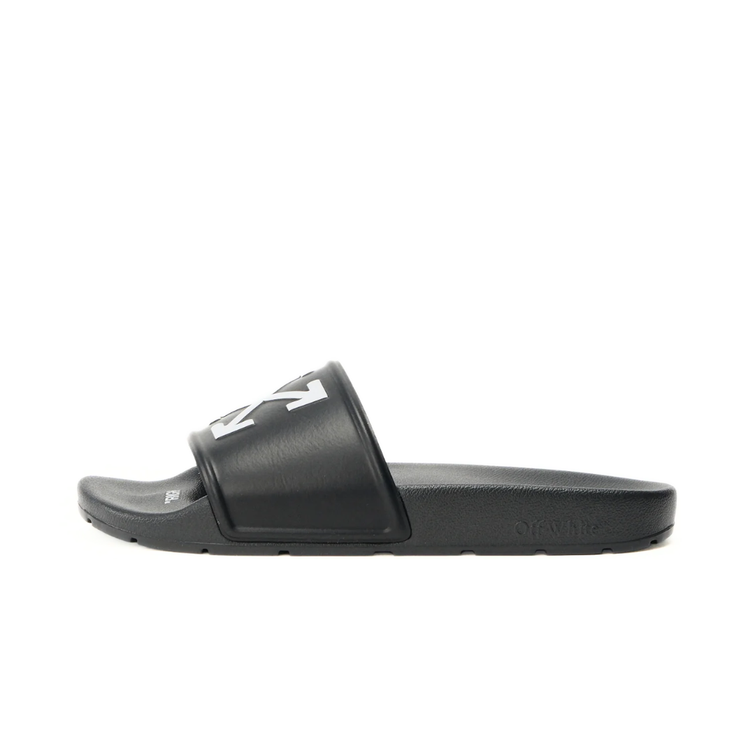 OFF WHITE ARROW SLIDES BLACK