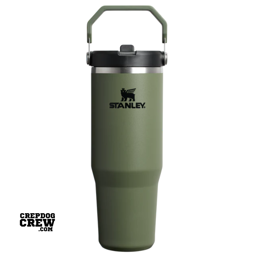 STANLEY Tumbler Mug IceFlow Flip Straw Dried Pine 30 Oz