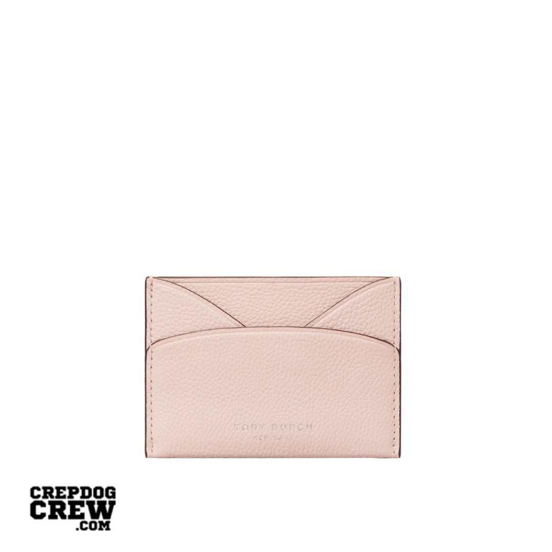 TORY BURCH ROMY FLAT CARD CASE rose