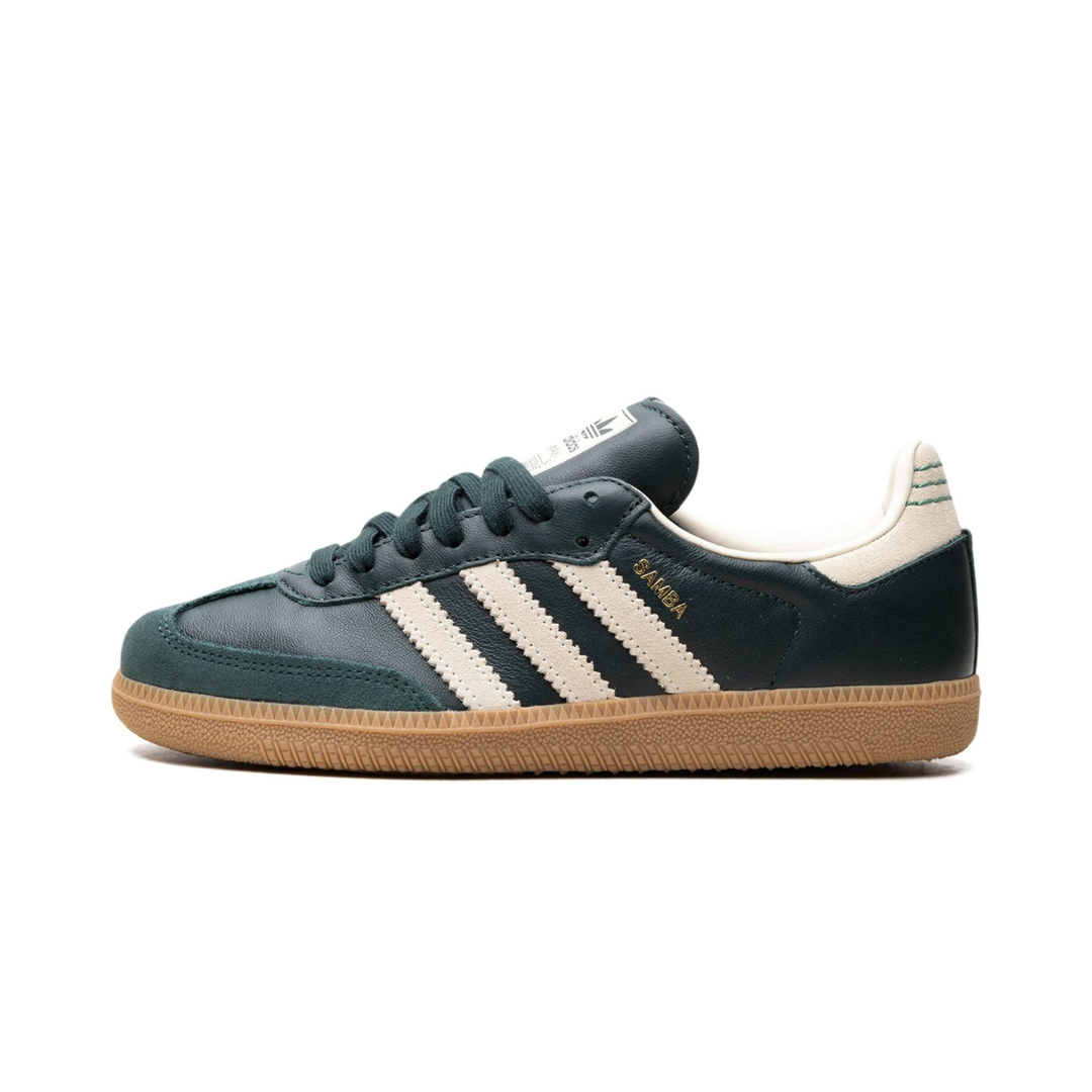 adidas Samba OG Shadow Green Cream White Gold Metallic