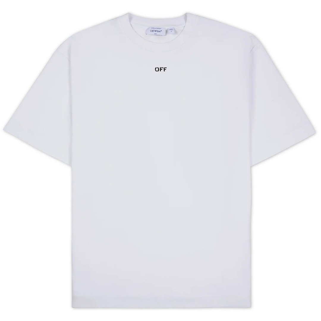 Off White Chain Arrow Skate Tee WHITE