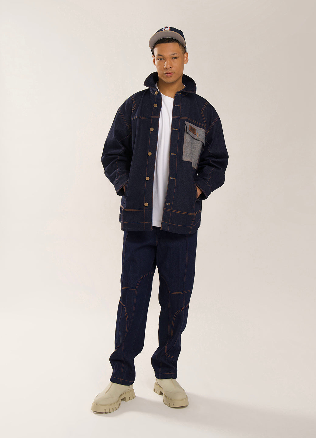 TOKYO NIGHTS JACKET - BLUE