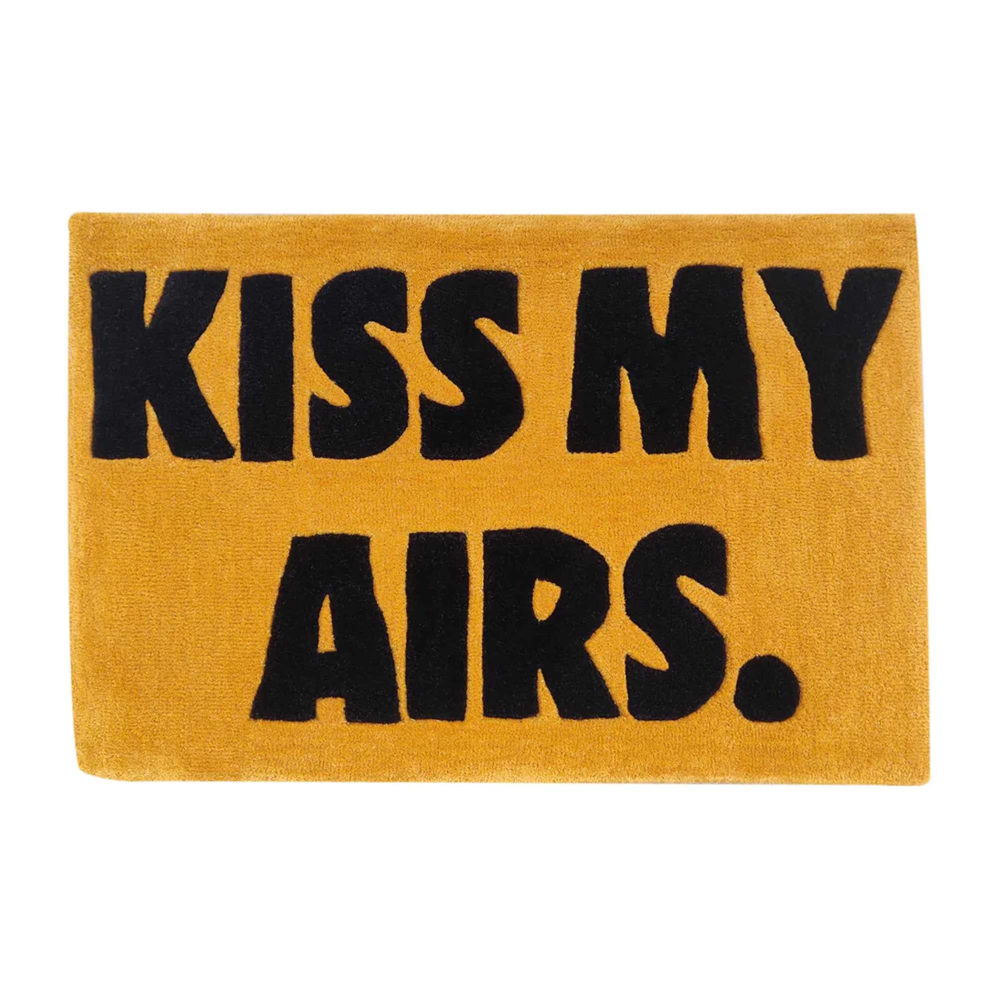 "Kiss My Airs" (Marigold Brown) Custom Rug